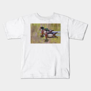 Twin Beaks - Wood Ducks Kids T-Shirt